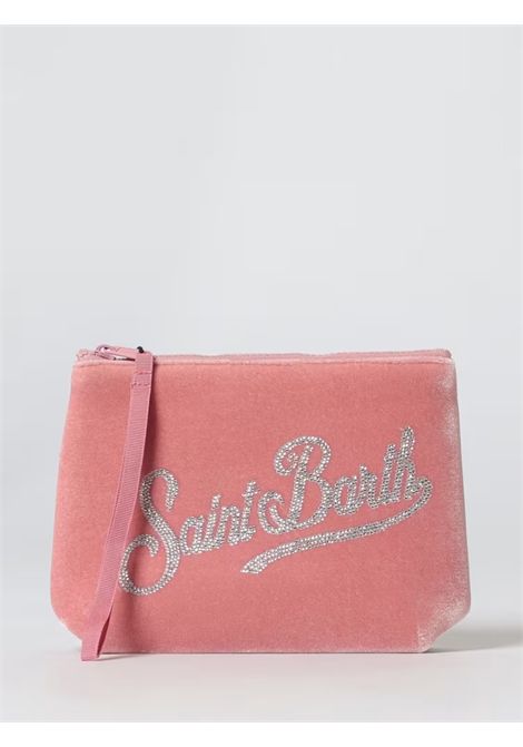 Pochette in velluto SAINT BARTH | ALI0014 ALINE VELVET00246I 21 STRASS